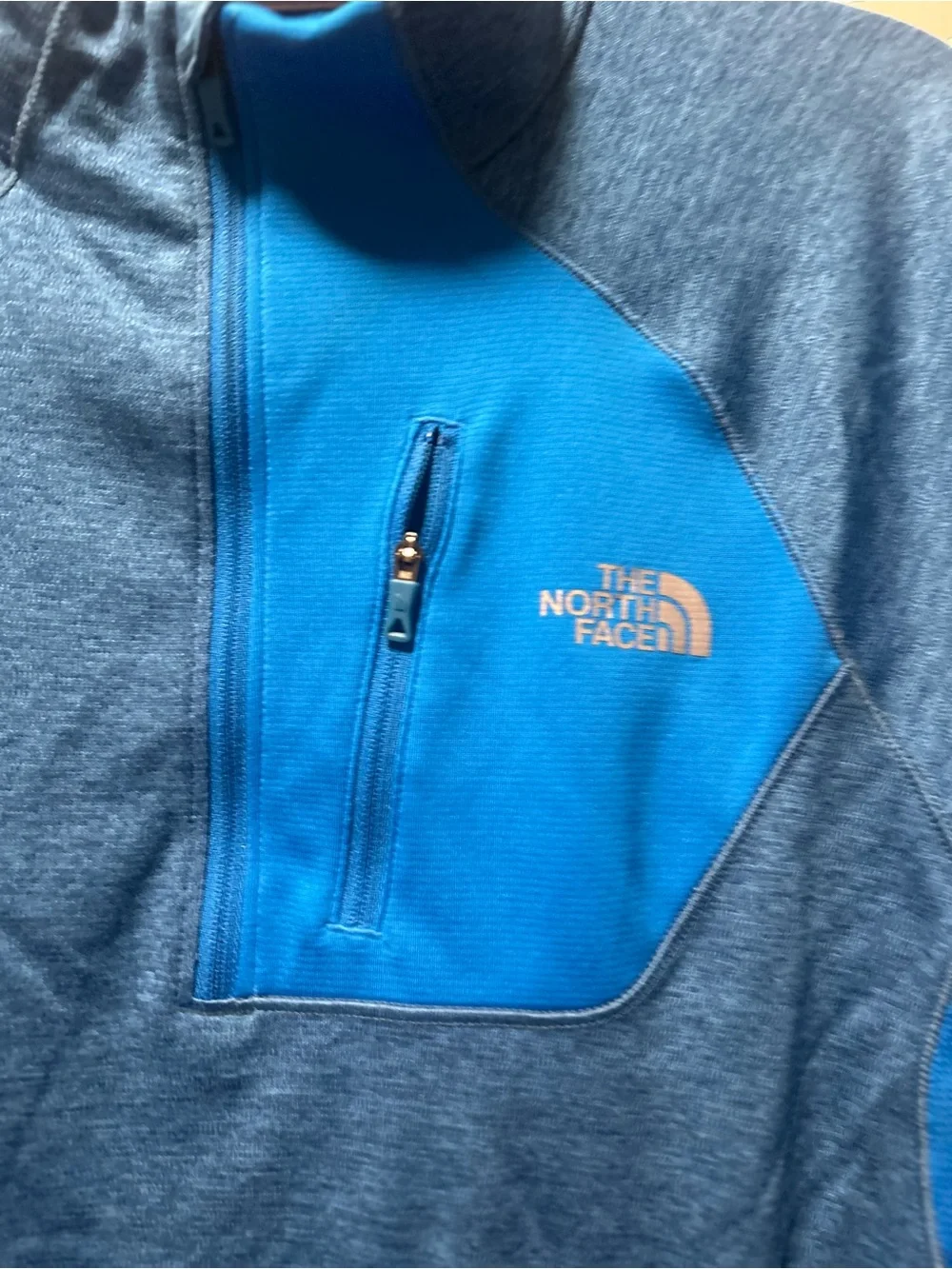 THE NORTH FACE FLASHDRY Half Zip Top Active Wear Men’s Size S Melange